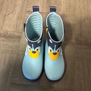 Playful Bluey Character Kids Rain Boots